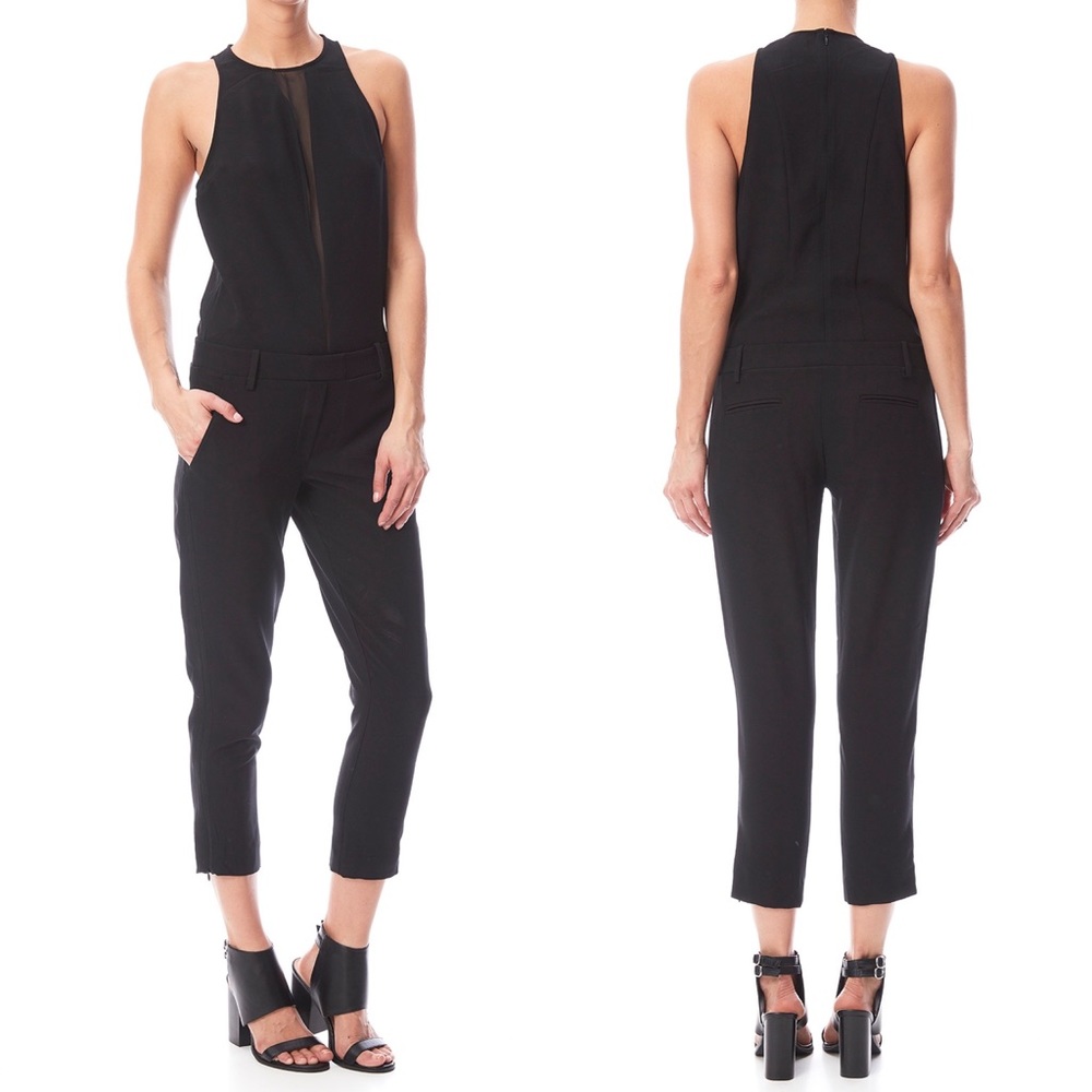 Kendall + Kylie tuxedo jumpsuit (S) NWT